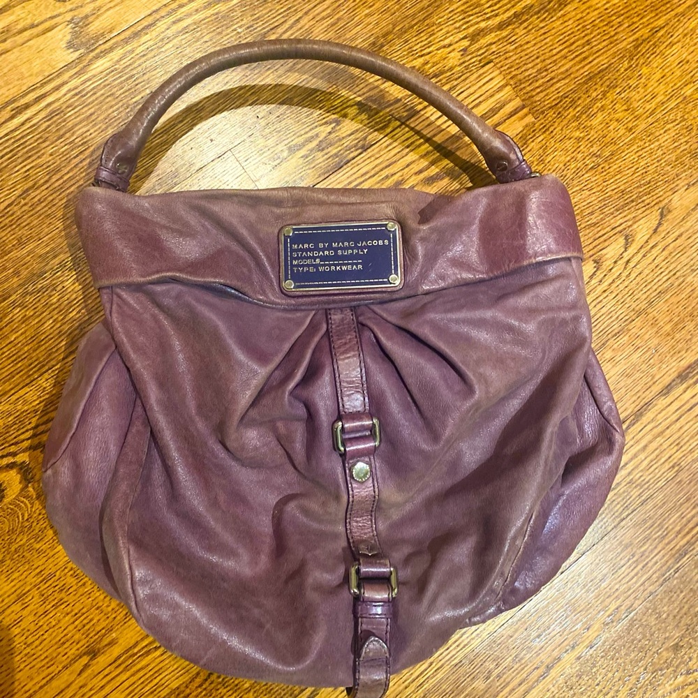 Marc by Marc Jacobs boho leather bag